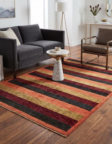 4' 9 x 6' 6 Hand Knotted Modern Ziegler Oriental Rug
