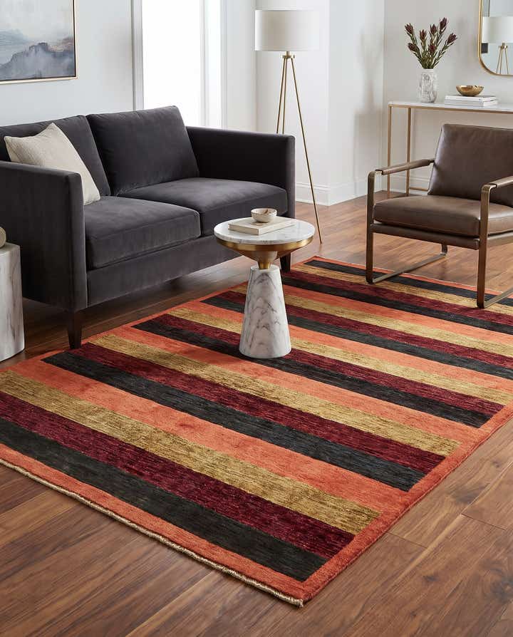 4' 9 x 6' 6 Hand Knotted Modern Ziegler Oriental Rug