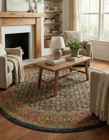 8' x 8' Amina Round Rug