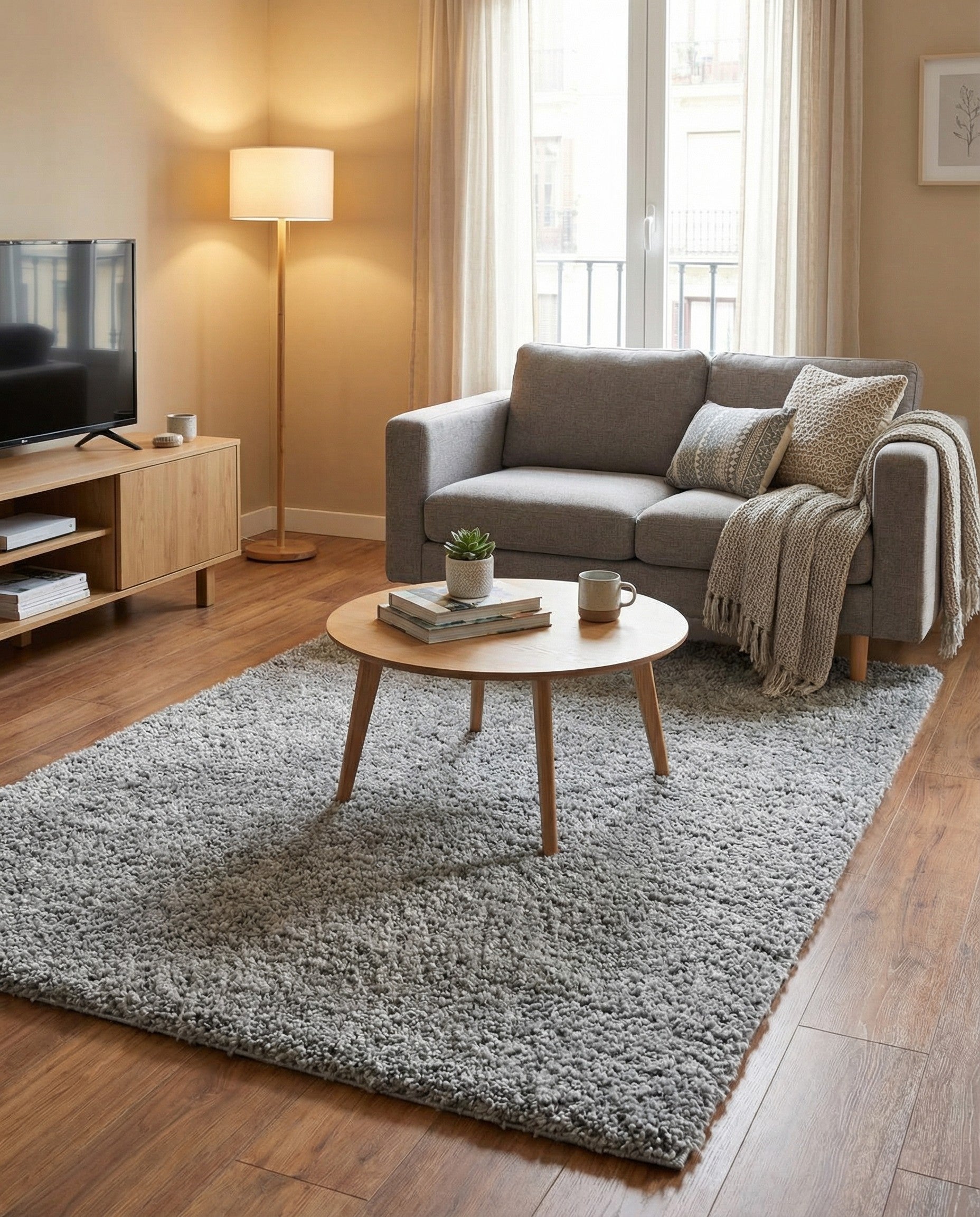  4' x 5' 7 Zermatt Shag Rug