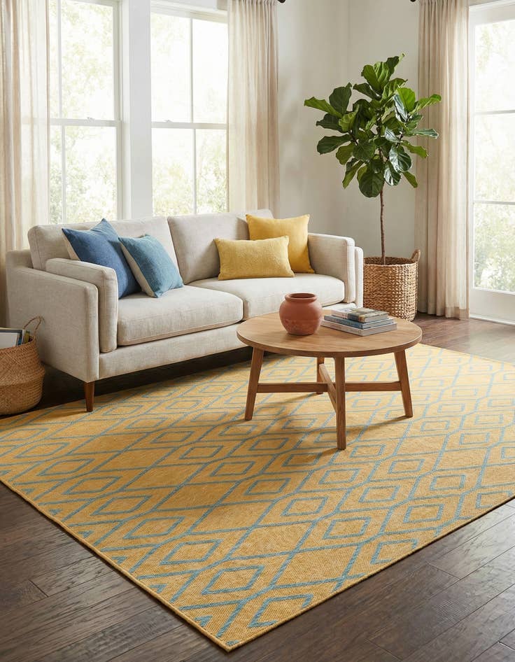 Detail image of 7' x 10'  Washable Jill Zarin Turks and Caicos Indoor / Outdoor Rug