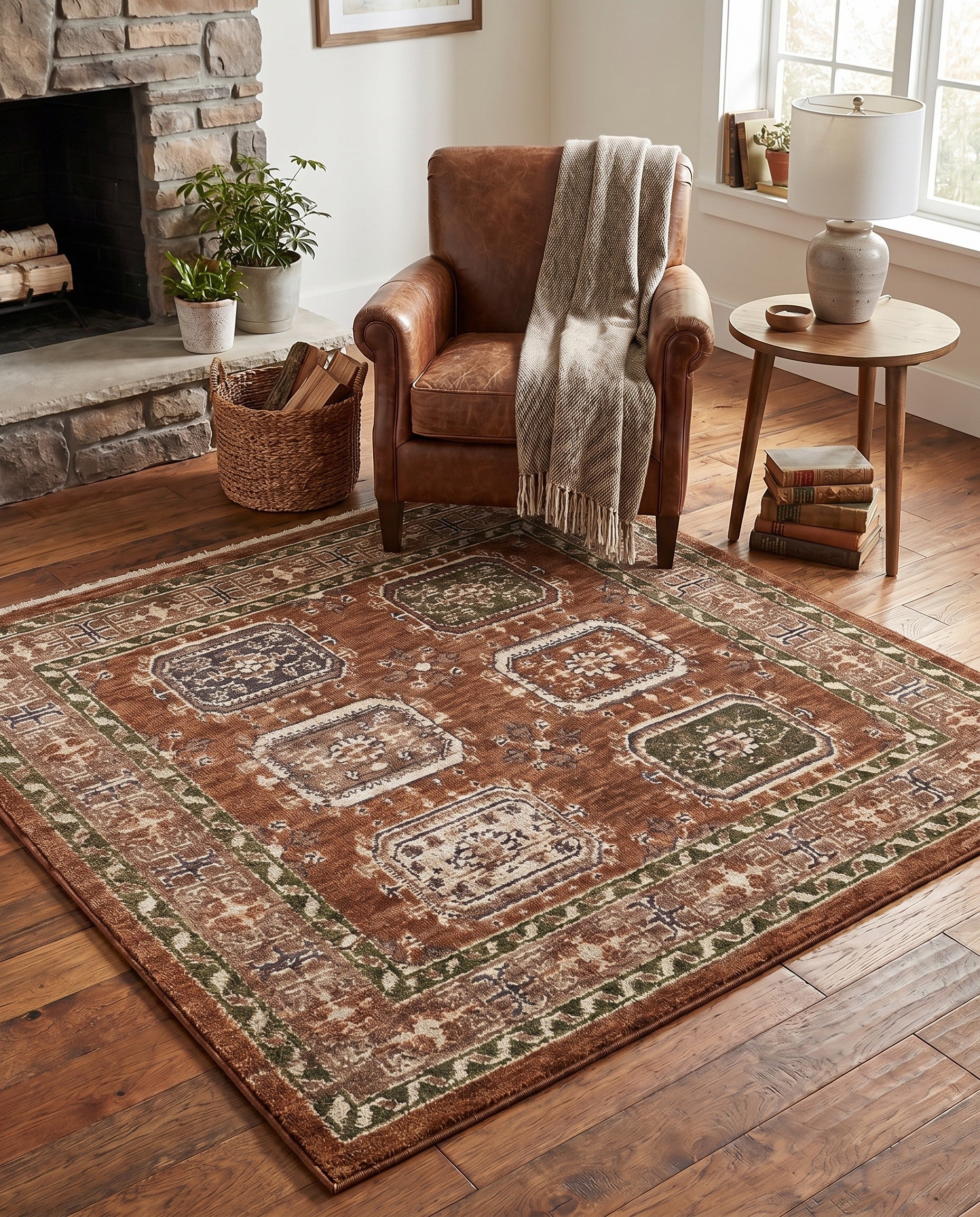 5' x 5' Grand Tradition Square Rug