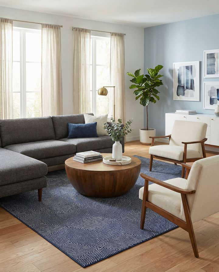 9' x 12' Easy-Clean Sabrina Soto Indoor / Outdoor Rug