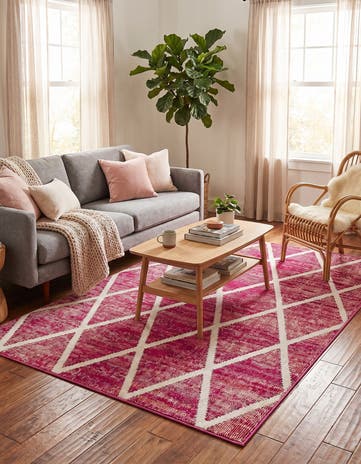 Magenta Starlight Rug