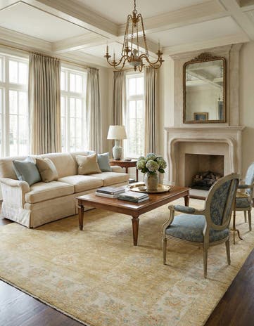 8' 11 x 12' Ziegler Wool Rug