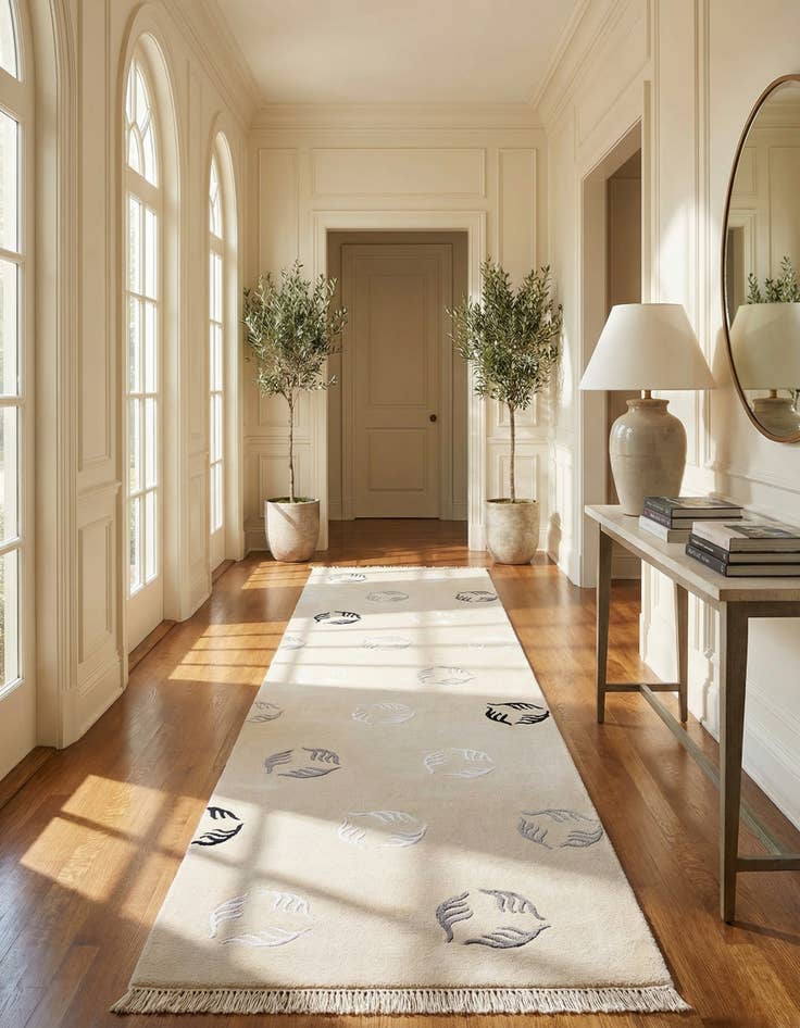 Detail image of 2' 8 x 10' Darya Runner Rug