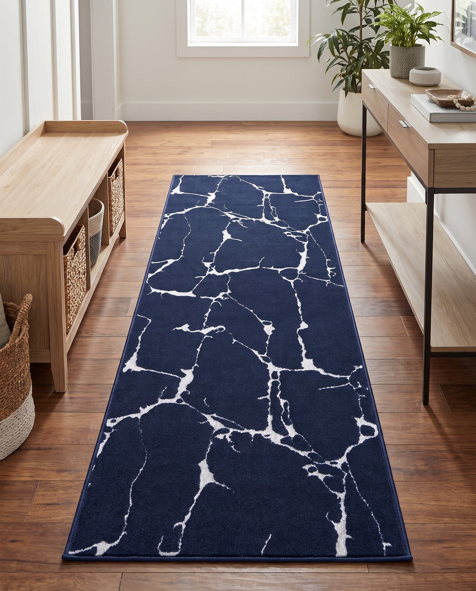 60cm x 185cm Vogue Geo Runner Rug