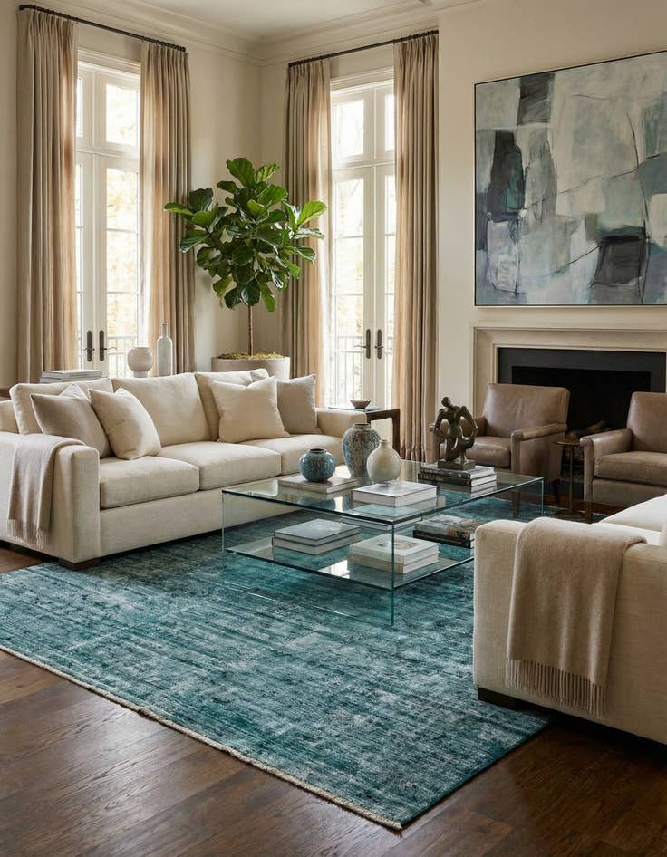 Detail image of 9' 5 x 12' 1  Hand Knotted Ultra Vintage Persian Wool Rug