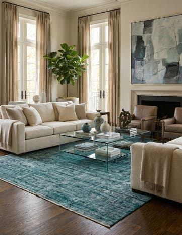 9' 5 x 12' 1 Hand Knotted Ultra Vintage Persian Wool Rug