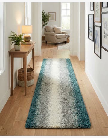 2' 7 x 10' Soft Touch Shag Runner Rug