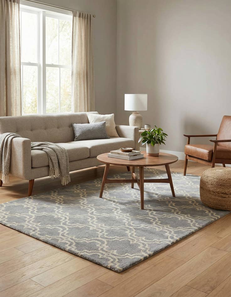 Detail image of 5' 1 x 7' 9 Luna Rug