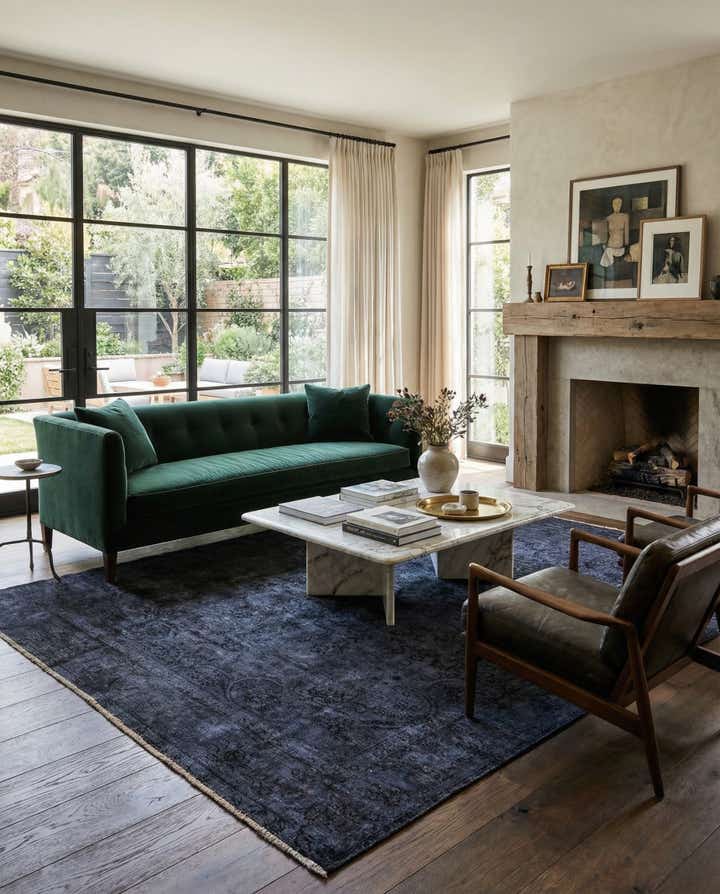 8' 4 x 9' 1 Hand Knotted Ultra Vintage Persian Wool Rug