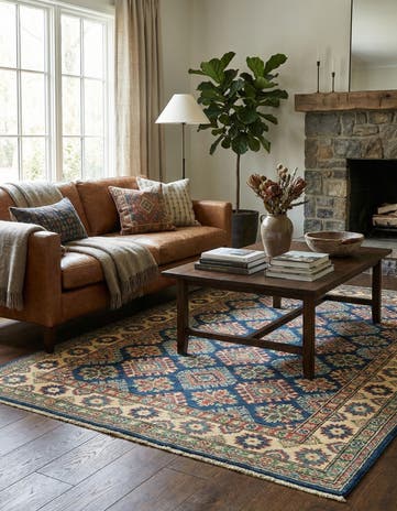 4' 1 x 6' Hand Knotted Kazak Rug