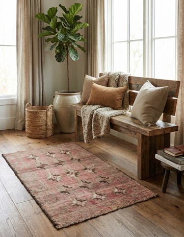2' 9 x 4' Hand Knotted Ultra Vintage Oriental Wool Rug