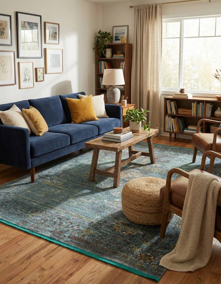 Detail image of  7' x 10' Santiago Rug