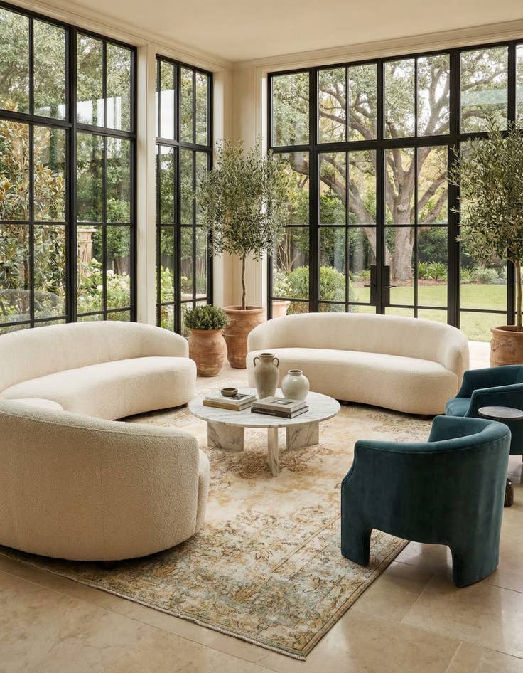 Detail image of 9' 9 x 12' 10 Vintage Royal Wool Rug