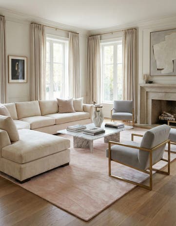 9' 10 x 13' 1 Hand Knotted Darya Wool Rug