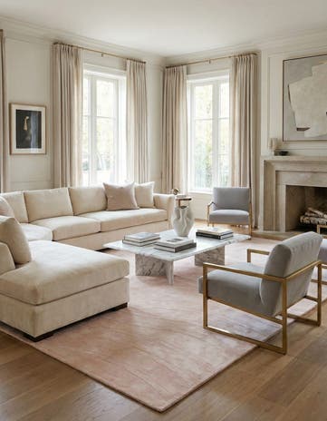 9' 10 x 13' 1 Hand Knotted Darya Wool Rug
