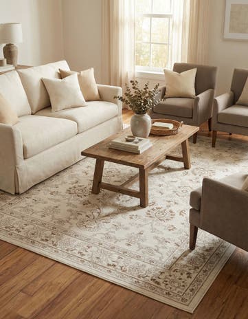 Ivory Charlotte Rug