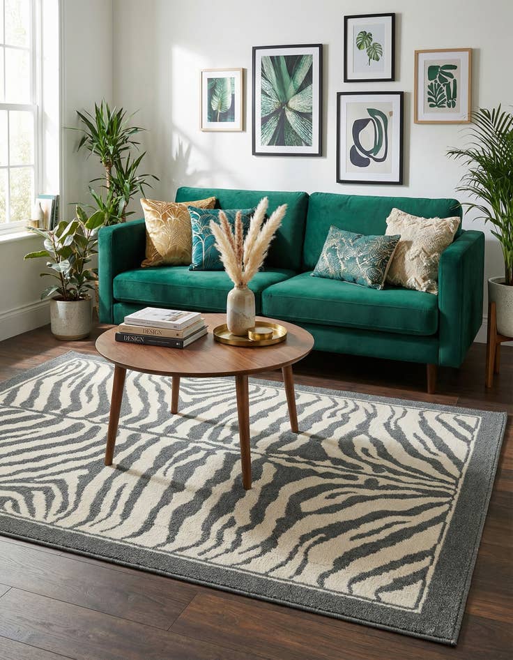 Detail image of 4' x 6' Safari Rug