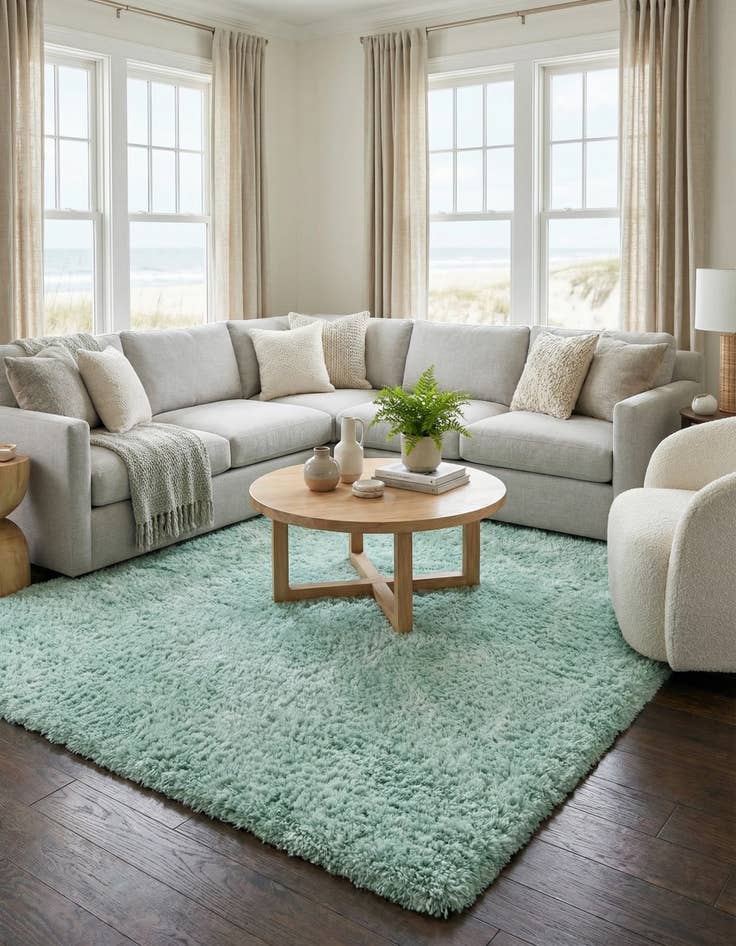 Detail image of 9' x 12' Infinity Shag Rug