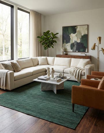 6' 4 x 9' 4 Hand Knotted Kilim Modern Wool Rug