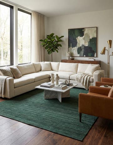 6' 4 x 9' 4 Hand Knotted Kilim Modern Wool Rug