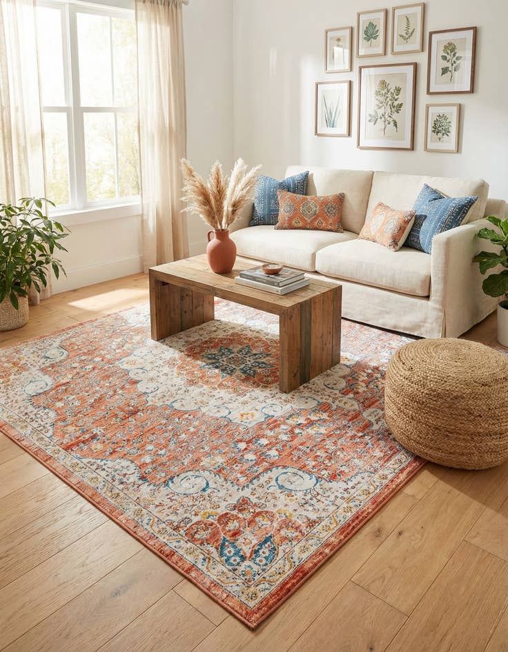 Detail image of  8' x 8' Newport Square Rug