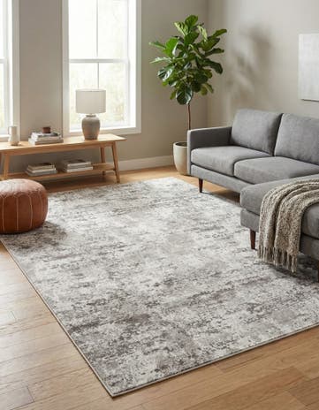 Stone Gray Aurora Rug