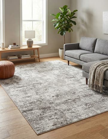 Stone Gray Aurora Rug