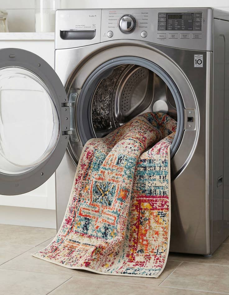 Detail image of 2' 7 x 10' Washable Alta Runner Rug