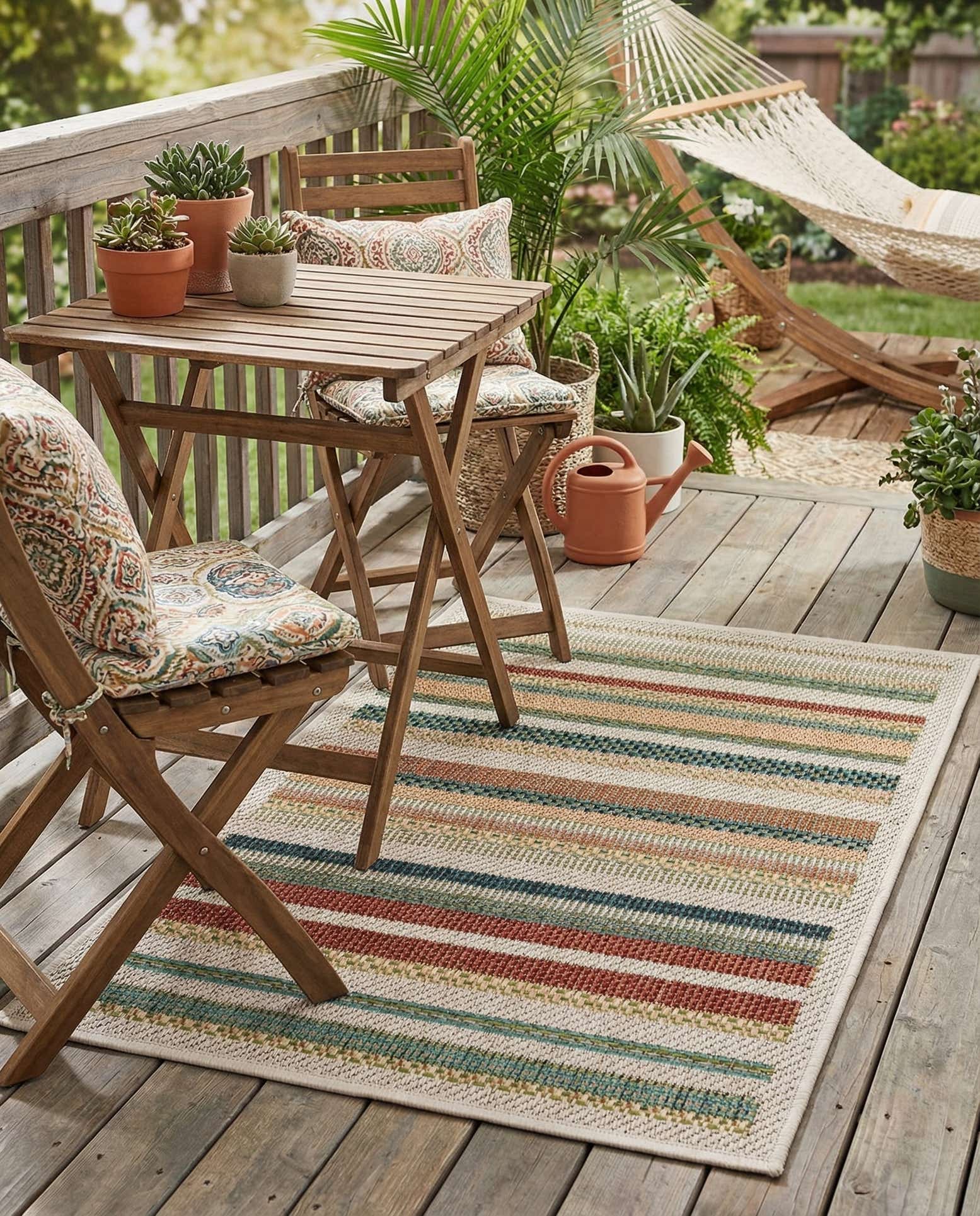 2' x 3' Easy-Clean Baja Indoor / Outdoor Rug