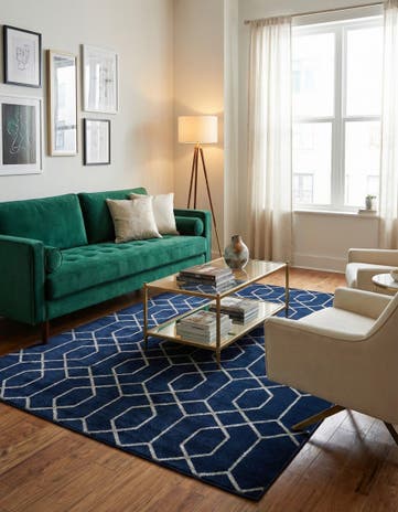 6' x 9' Marilyn Monroe&trade; Glam Trellis Rug