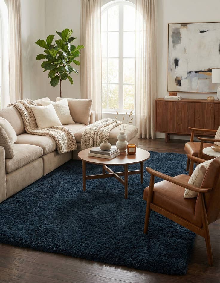 Detail image of 9' x 12' Infinity Shag Rug