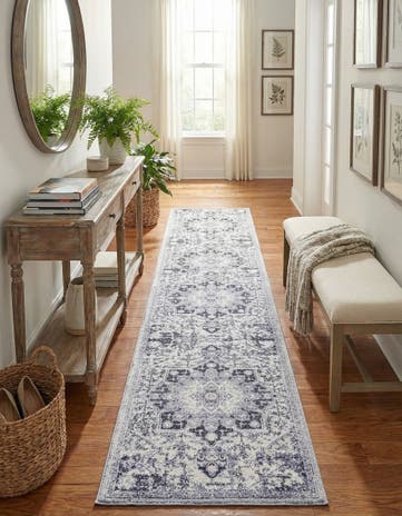 2' x 13' Washable Francesca Runner Rug