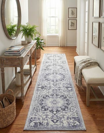 2' x 13' Washable Francesca Runner Rug