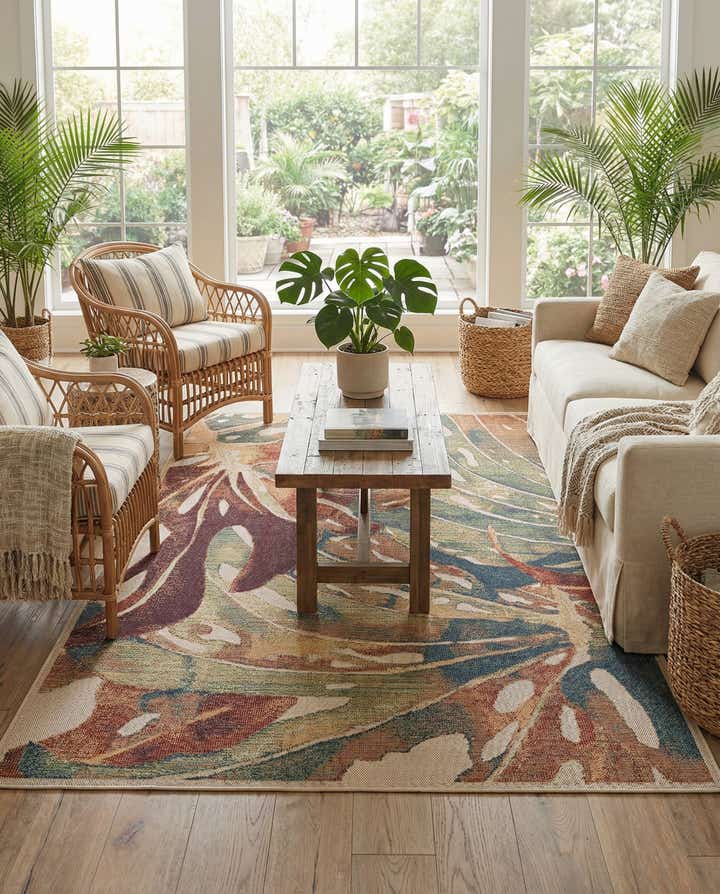 7' x 10' Easy-Clean Baja Indoor / Outdoor Rug