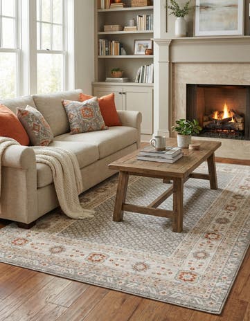 Steel gray Charlotte Rug