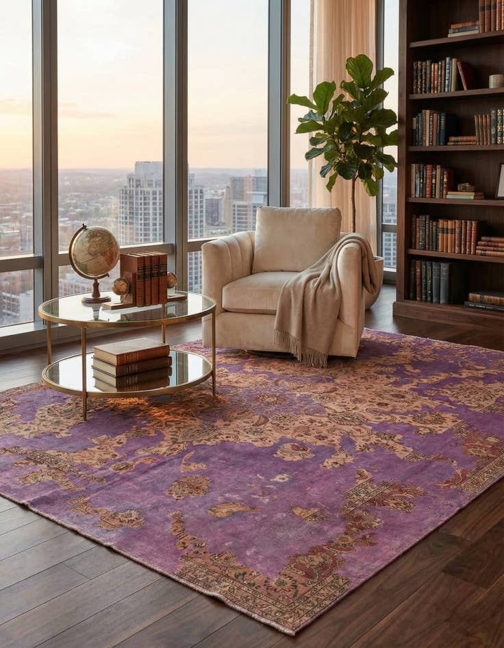 Detail image of 9' 8 x 12' 1 Vintage Royal Wool Rug