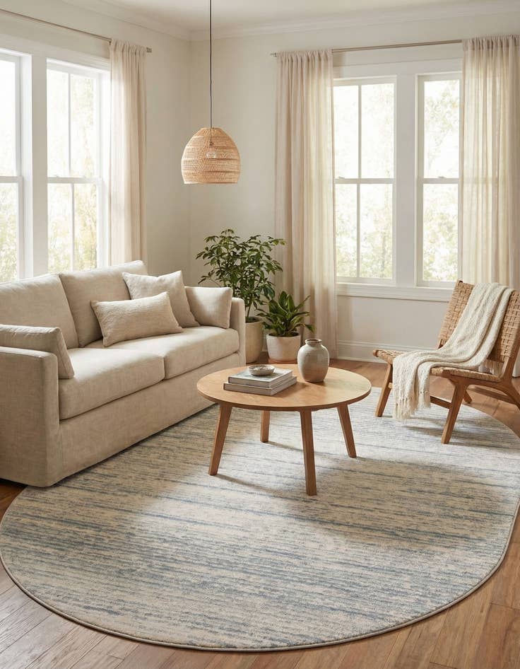 Detail image of 8' x 10' Oasis Oval Rug