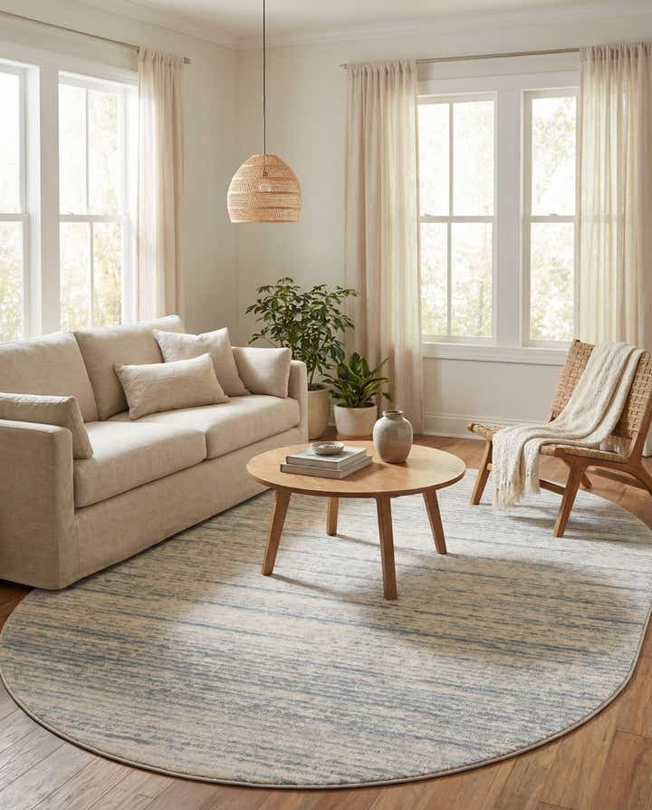 245cm x 305cm Oasis Ovaal Vloerkleed