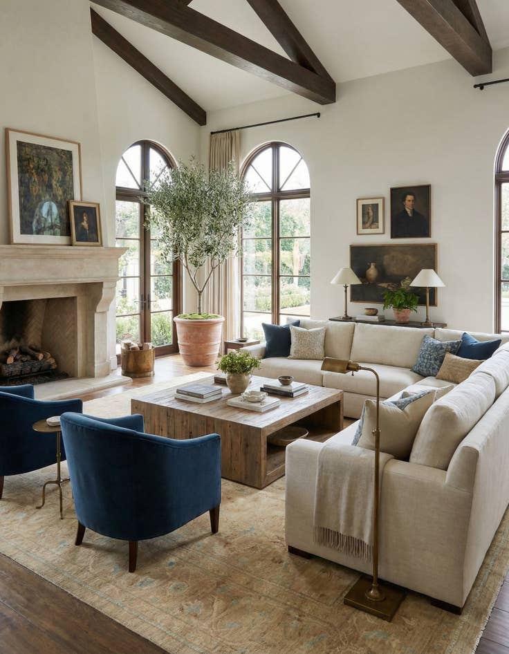 Detail image of 13' 7 x 19' 4 Ziegler Wool Rug