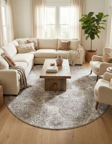 13' x 13' Monte Carlo Round Rug
