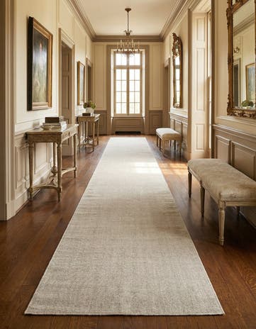 Grey Manor Hand Woven Jill Zarin English Manor Wool Rug