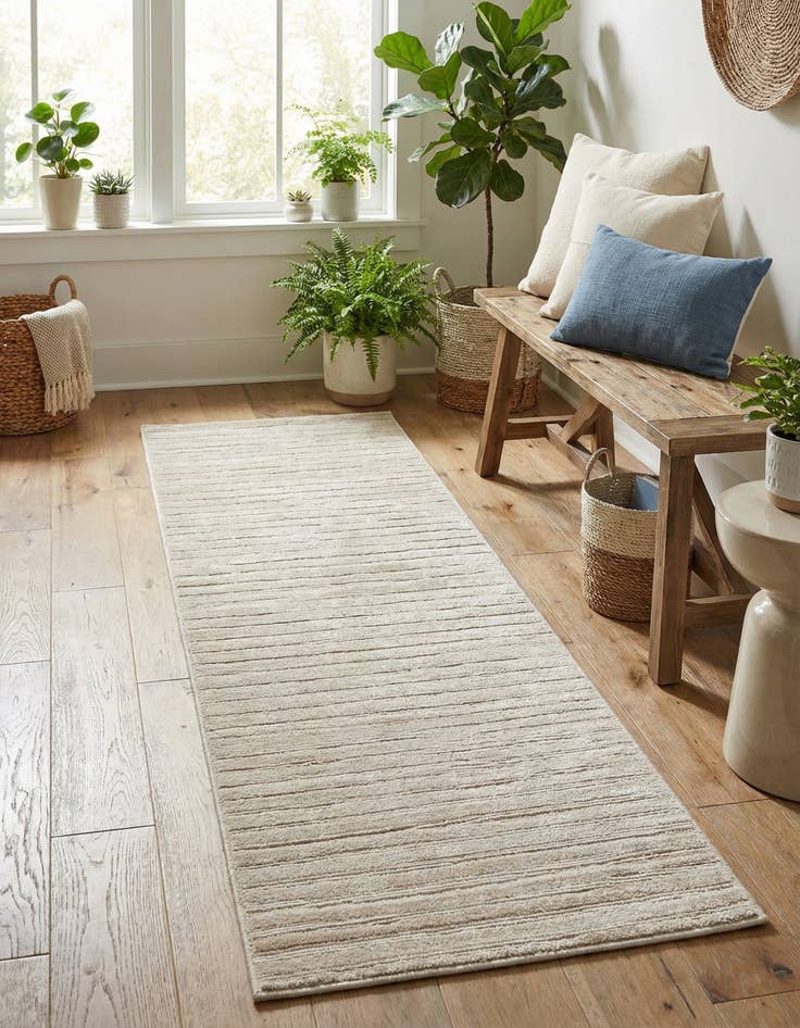 Detail image of 2' x 8'  Washable Sabrina Soto Ola Indoor / Outdoor Runner Rug