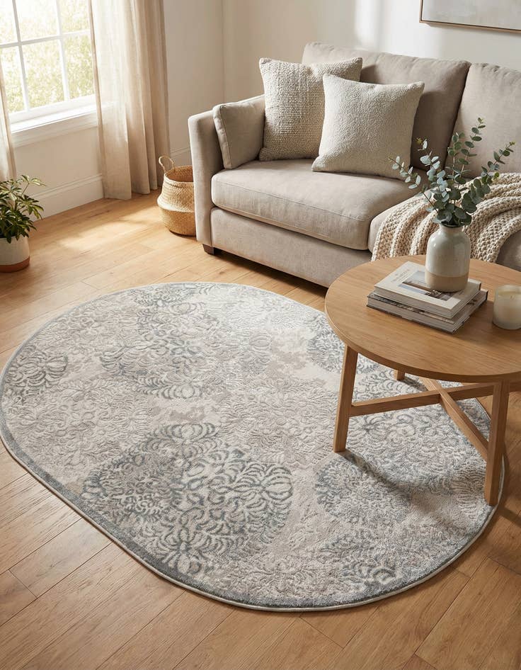 Detail image of  4' x 6' Derbyshire Oval Rug