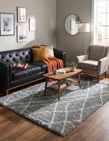 5' 3 x 8' Soft Touch Shag Rug