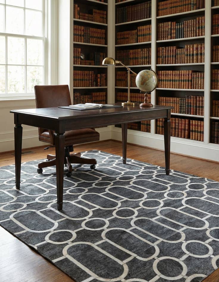 Detail image of 5' 5 x 8' 1 Cowhide Rug