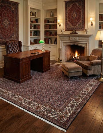 6' 9 x 6' 9 Bidjar Wool Square Rug