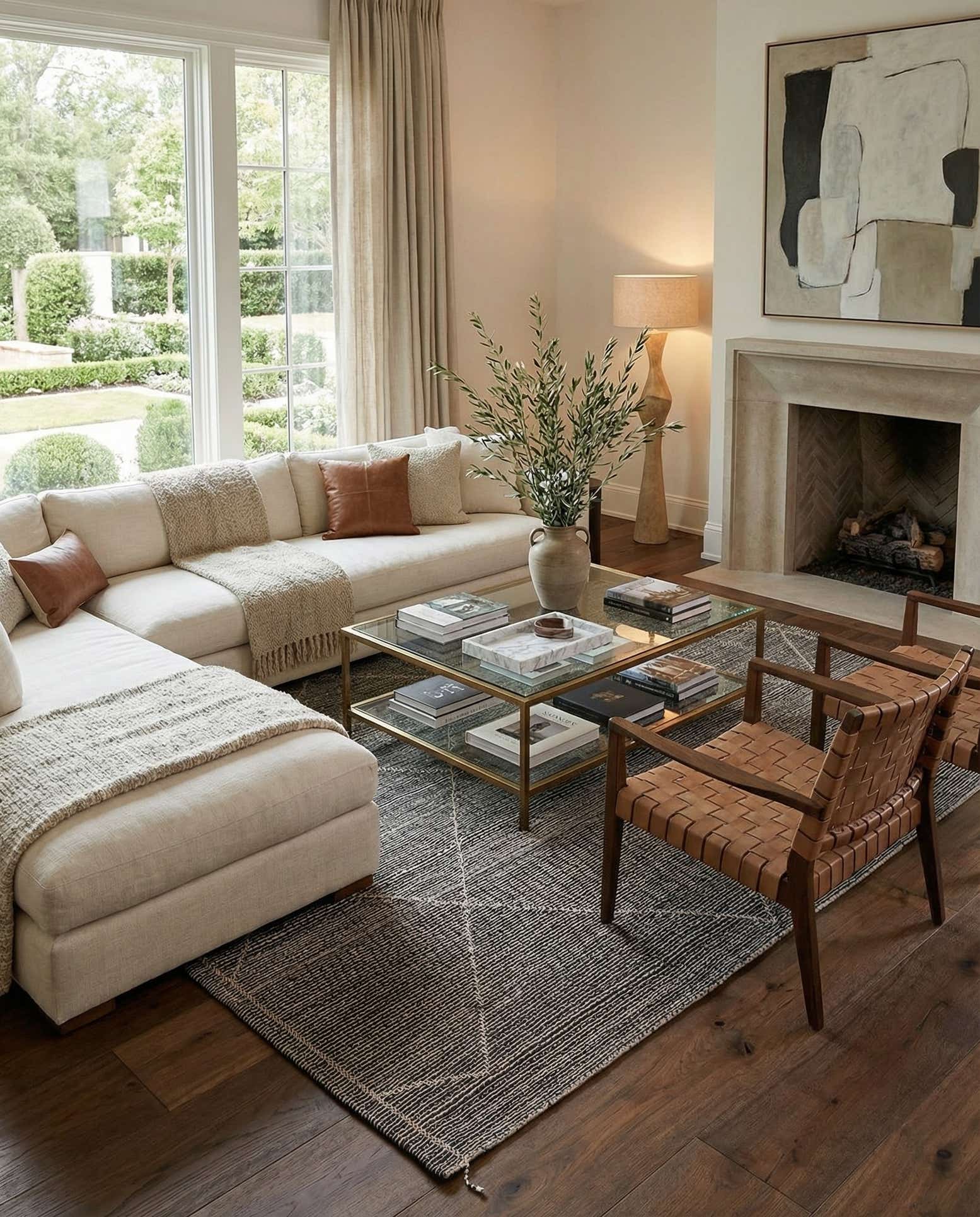 9' x 12' Hand Knotted Darya Wool Rug